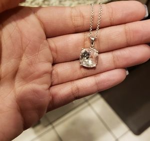 Cubic Zirconia Stone Necklace